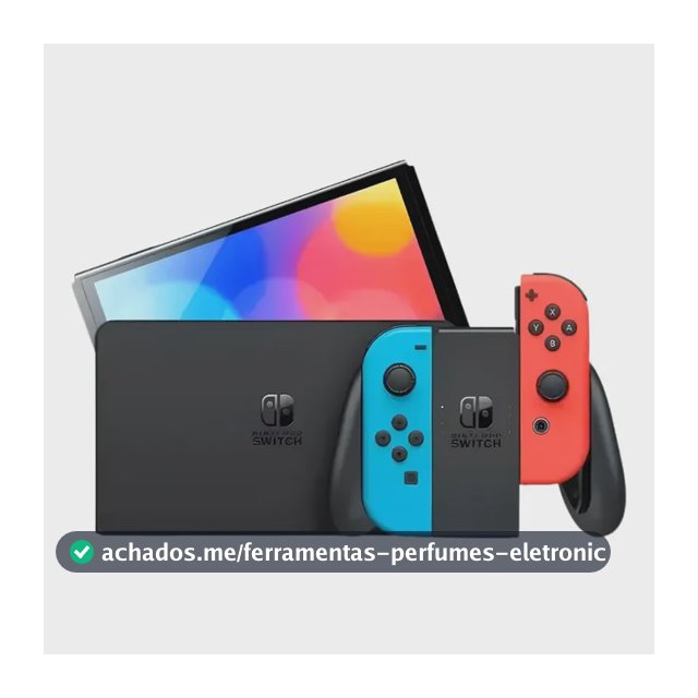 Console Nintendo Switch Recondicionado 32 Gb Garantia 6 Meses Seminovo Preto
