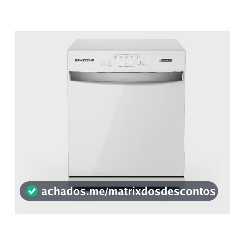 Lava-Louças Brastemp 8 Serviços Branca - BLF08BB