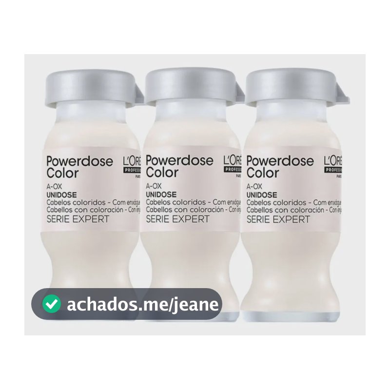 Kit Loreal Ampola Vitamino Color A.ox 10 Ml - 3 Unidades