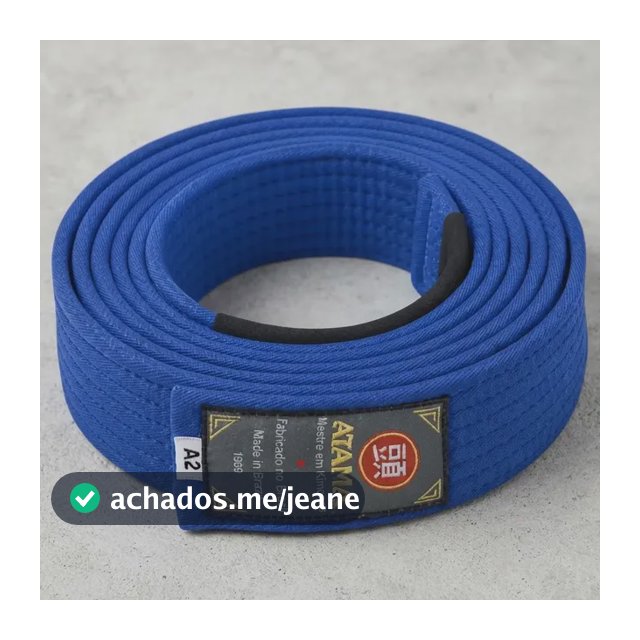 Faixa Jiu Jitsu Atama Azul Royal Adulto
