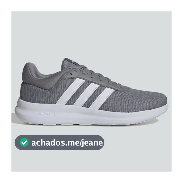 Tênis Lite Racer 4.0 Cinza adidas