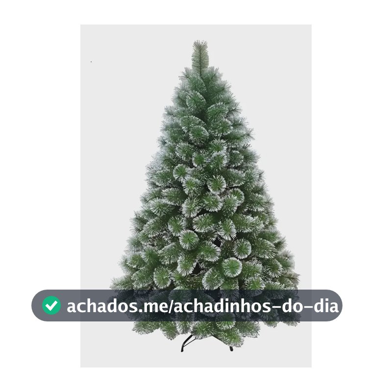 Árvore De Natal Pinheiro Neve 1,80m 360 Galhos Pom Pom Verde Com Pontas Nevada Grande Pinheiro Toque De Neve Cheia Luxo LuvinCo
