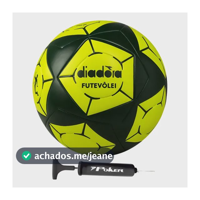 Bola De Futevôlei Diadora Elite-r + Bomba De Ar