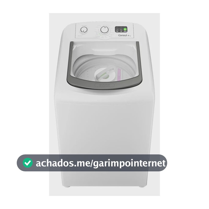 Máquina De Lavar Consul 9kg Branca Com Dosagem - C Branco
