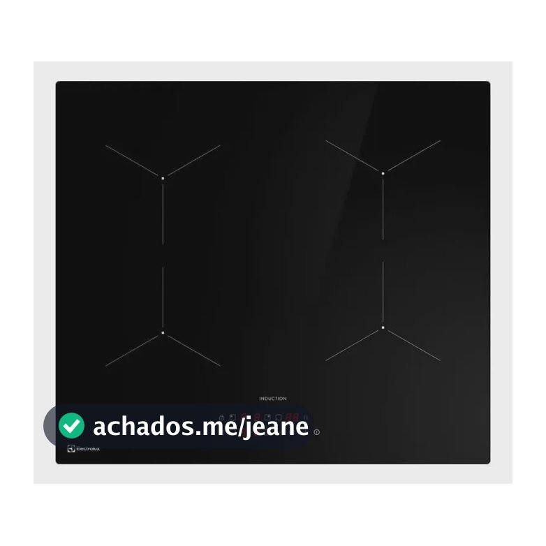 Cooktop 4 Bocas De Indução Electrolux Efficient (ie4tw) Preto