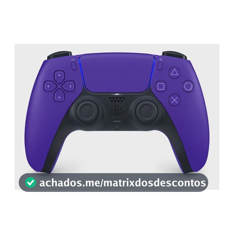 Controle Dualsense Sem Fio Ps5 Galactic Purple Sony Galactic Purple