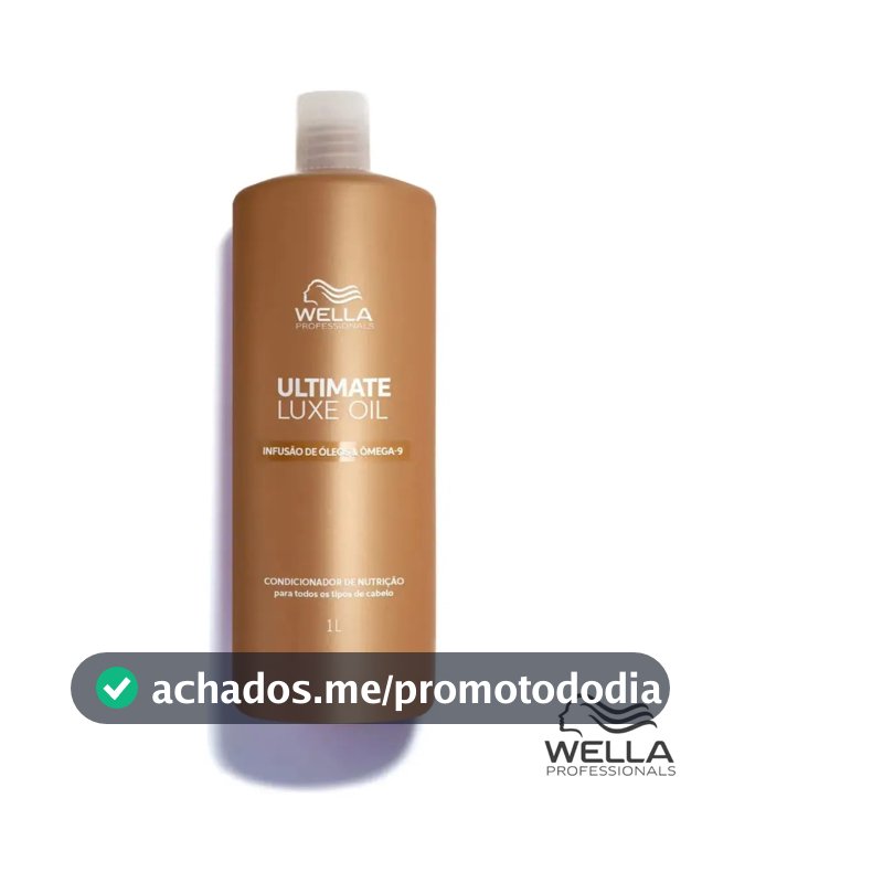 Condicionador 1000ml -Ultimate Luxe Oil - Wella Professionals