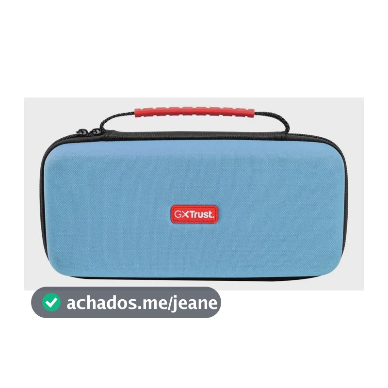 Case Transporte Trust Gamer 25763 Nintendo Switch Azul