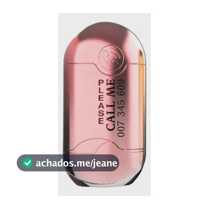 Perfume Eau de Parfum Real Time Please Call Me Feminino Floral 100ml