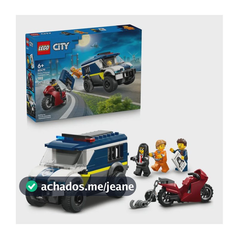LEGO City Van de Transporte de Prisioneiros da Polícia, 60479