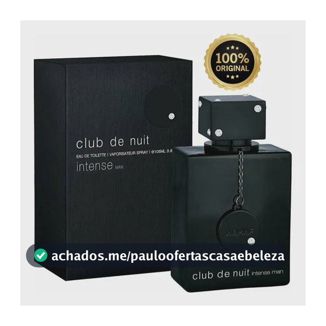 Perfume Club De Nuit Intense Da Armaf Edt 105ml Masculino