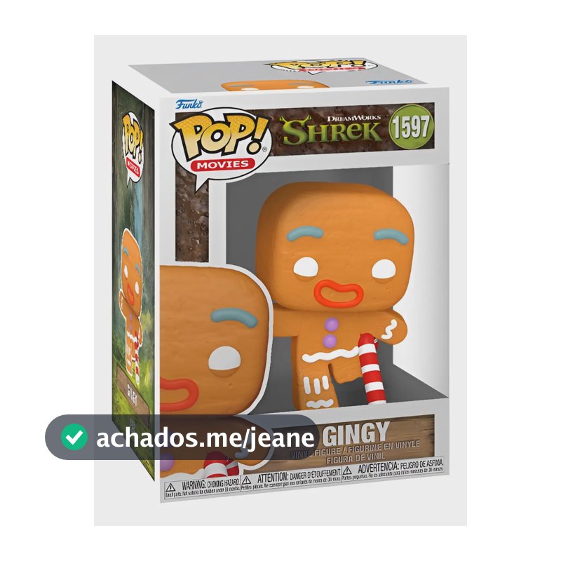 Pop! Funko Biscoito Gingy #1597 | Shrek
