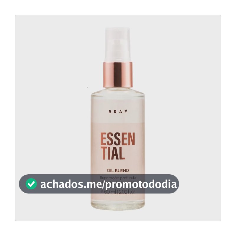 Braé Essential Oil Blend Reparação E Proteção Térmica 60ml