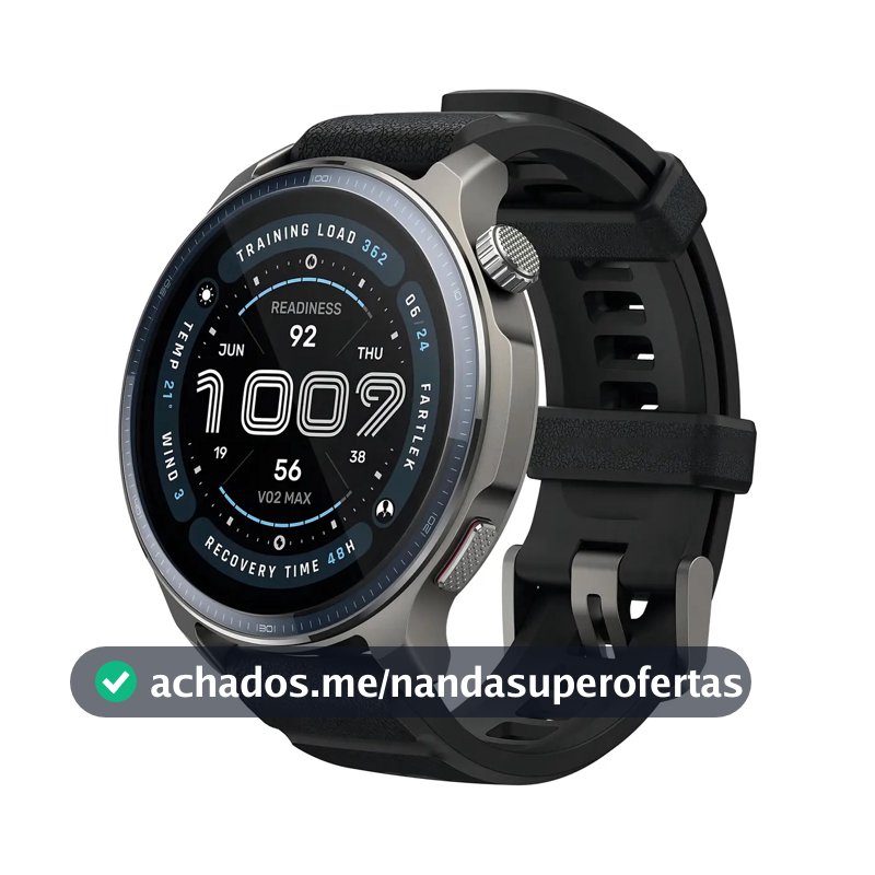 Smartwatch amazfit balance 2 46mm amoled gps wifi resistência 10 atm Sport