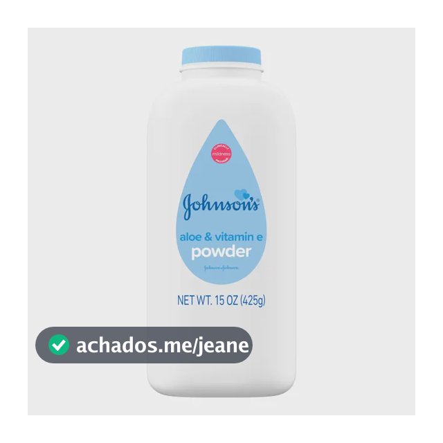 Pó Para Bebês Johnson's, Derivado Naturalmente, 443 Ml Com A