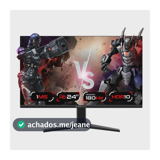 Monitor Gamer Philco 24” 180Hz Full HD 1MS PMG24M23T