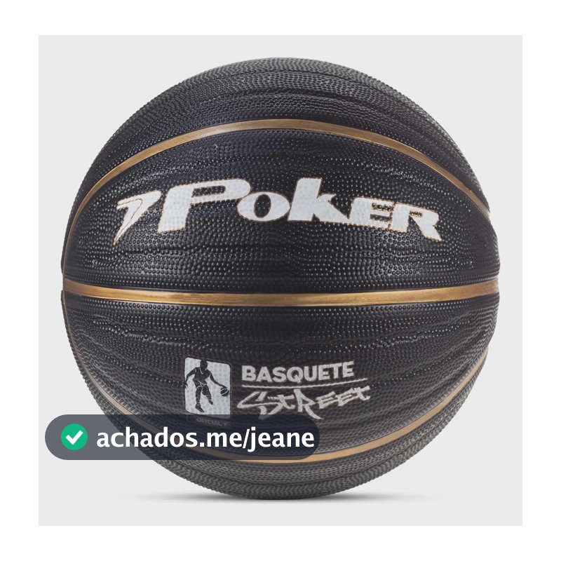 Bola De Basquete Poker Street N°7 Pt/dou