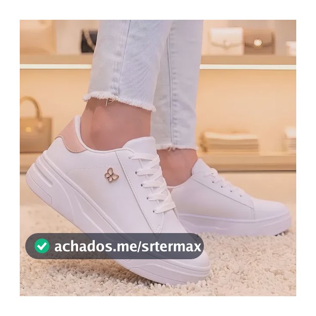 Tênis Feminino Casual Sapatênis Branco Confortavel Star Leve