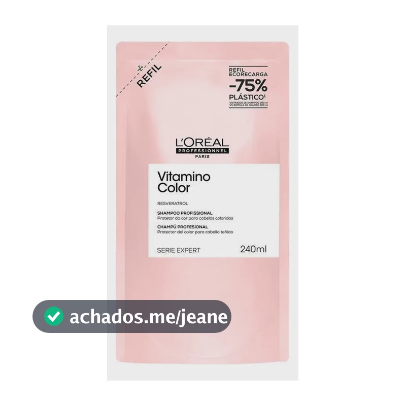 Shampoo Refil 240ml Vitamino Color L'oréal Professionnel