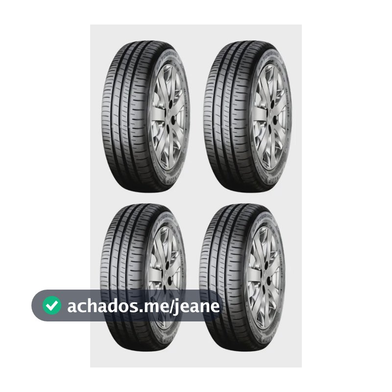 Kit 4 Pneu Dunlop 175/70r14 88t Sp Touring R1