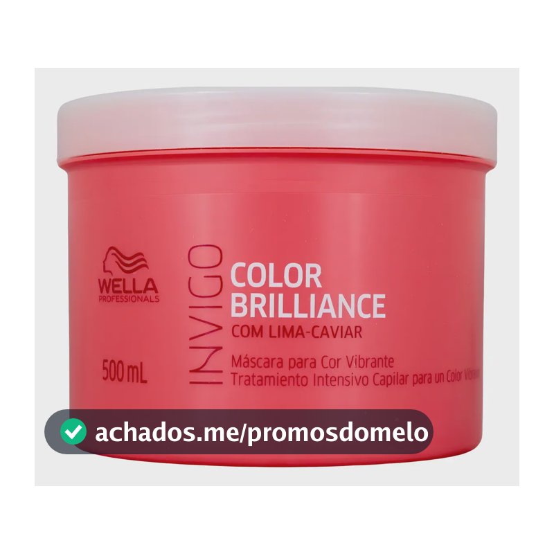 Máscara Capilar Invigo Color Brilliance 500ml Wella Professionals
