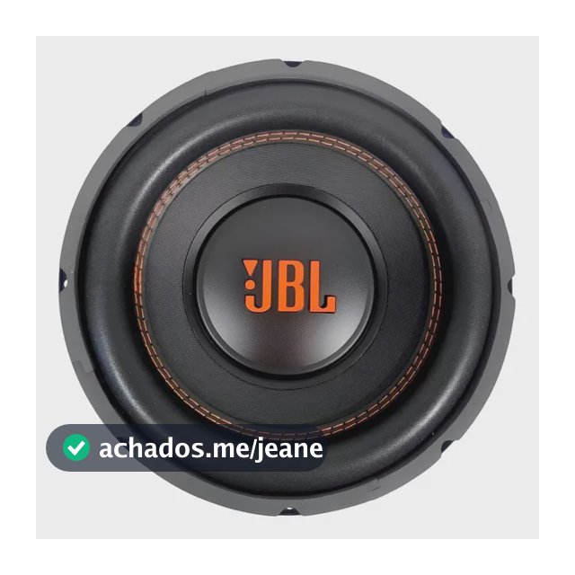 Alto Falante Subwoofer 10 Polegada Jbl 10swms350 350w 4 Ohms Preto