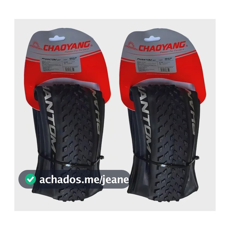 Par Pneus Chaoyang Phantom Wet Tubeless Bike Aro 29x2.20 Mtb