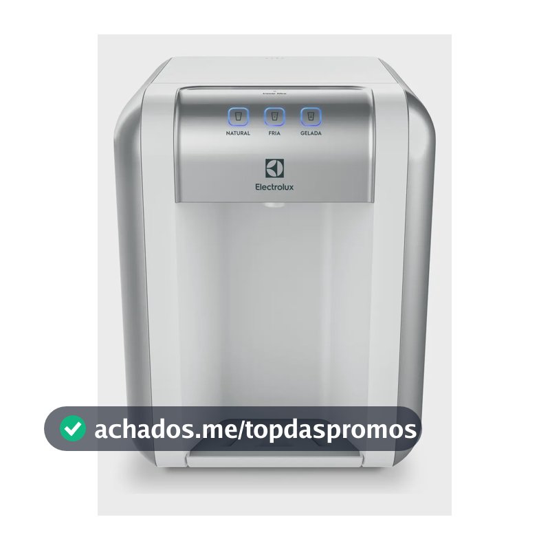 Purificador Electrolux Eletrônico Compacto Efficient Painel Digital Bivolt Branco PE11B Bivolt