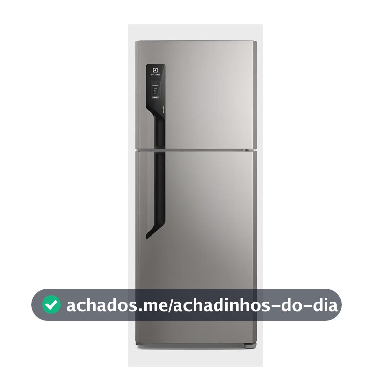 Geladeira Electrolux Frost Free 431l Autosense Inox (tf70s) Cor Inox look