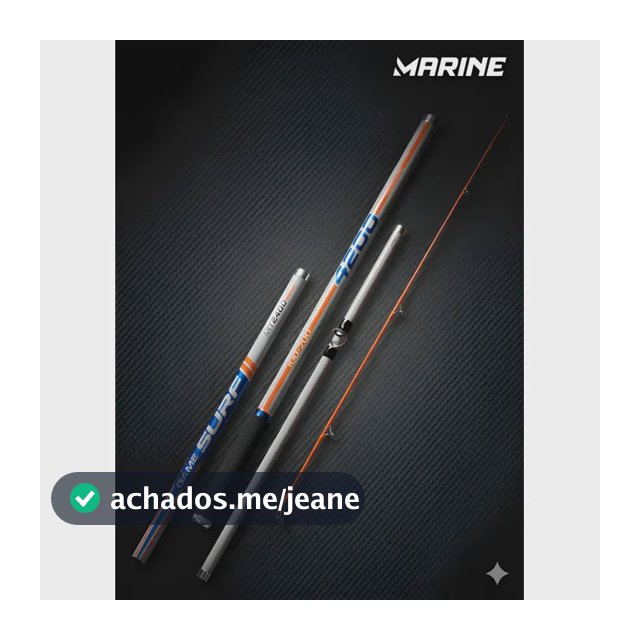 Vara de Pesca Surfcasting Marine Sports Game Surf 4.2m Carbono