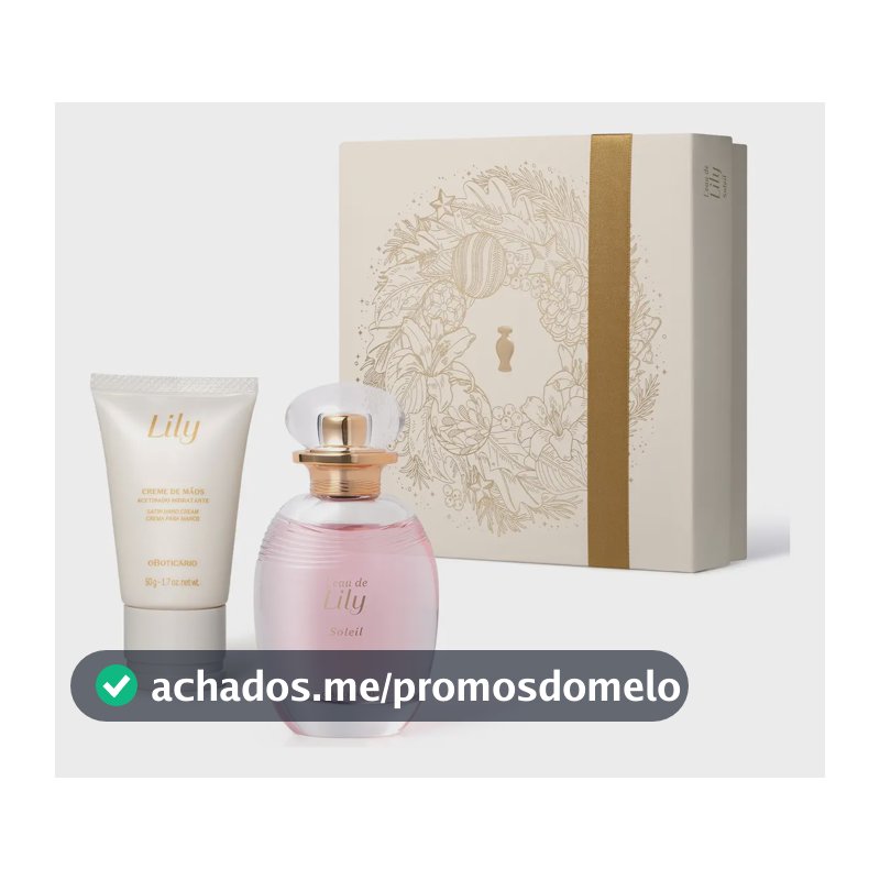O Boticário Lily Soleil Kit Presente (2 Itens)
