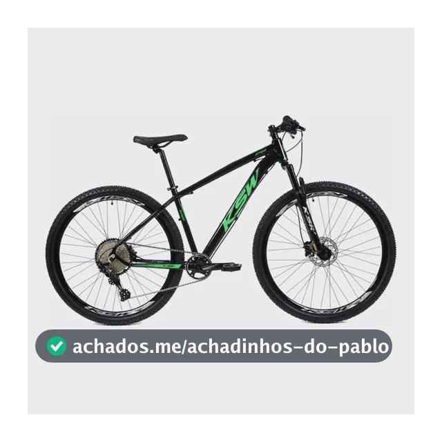 Bike Ksw Xlt Alumínio Aro 29 12v Freios Hidráulicos E Susp
