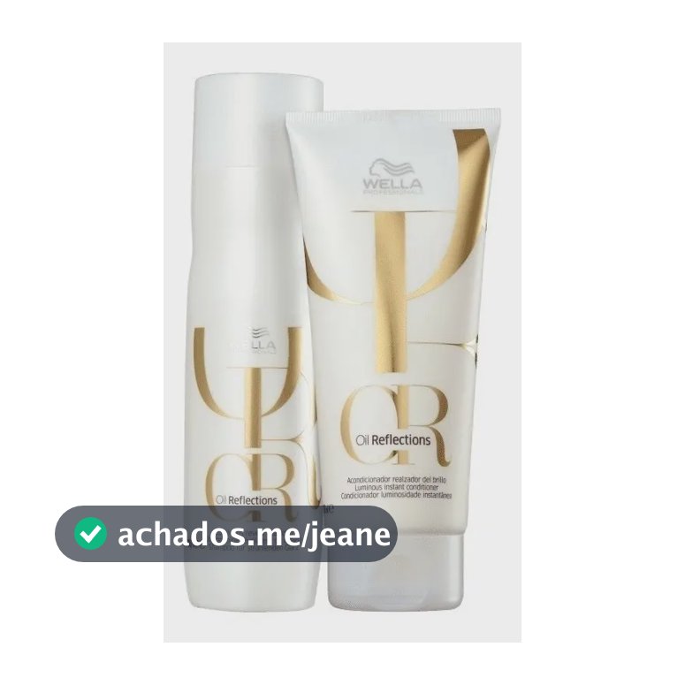 Wella Kit Shampoo Oil Reflections 250 Ml + Cond 200 Ml