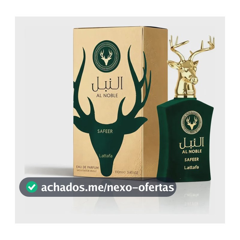 Perfume Al Noble Safeer Lattafa Eau De Parfum 100ml