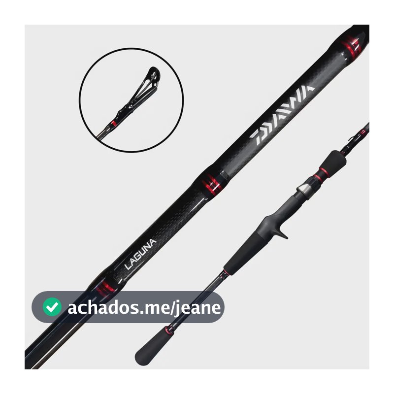 Vara Para Carretilha Laguna 1,98m 10-25lbs Inteiriça - Daiwa