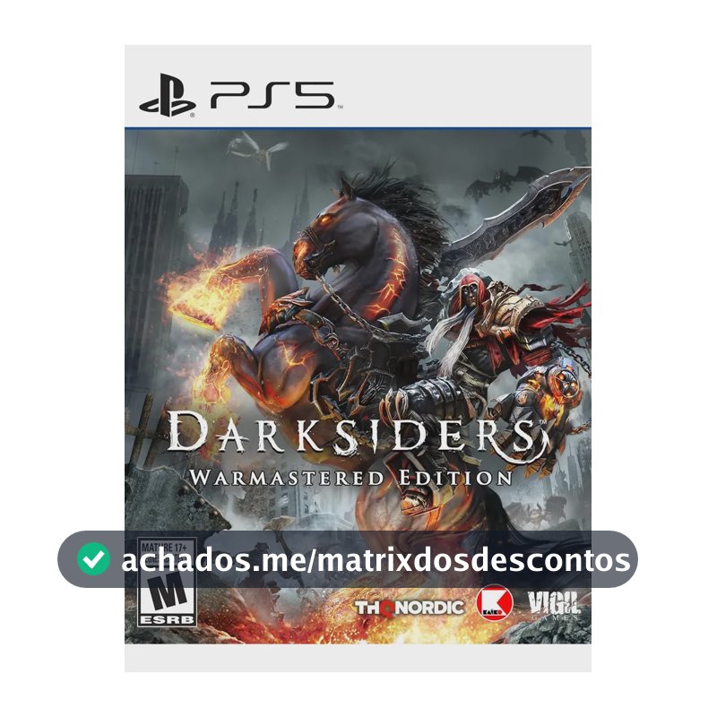 Darksiders Warmastered Ps5 Midia Fisica
