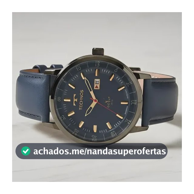 Relógio Technos Masculino Golf Azul Marinho