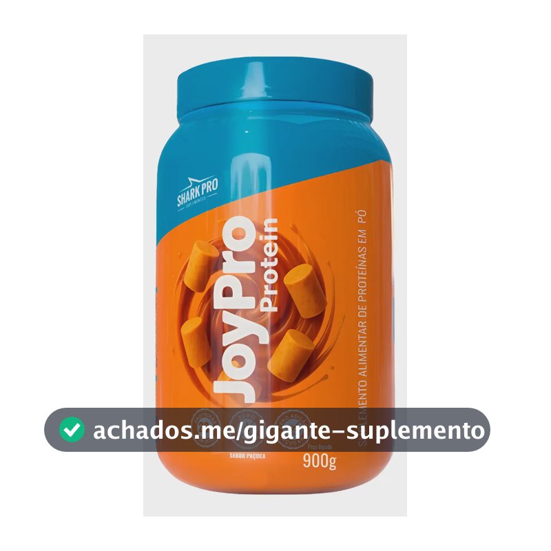 Whey Protein Joypro Shark Pro em pó sabor Paçoca x 900g
