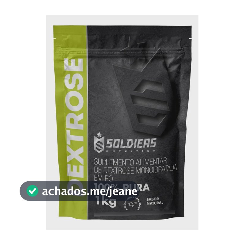 Dextrose Carb 100% Pura - Soldiers Nutrition 100% Puro