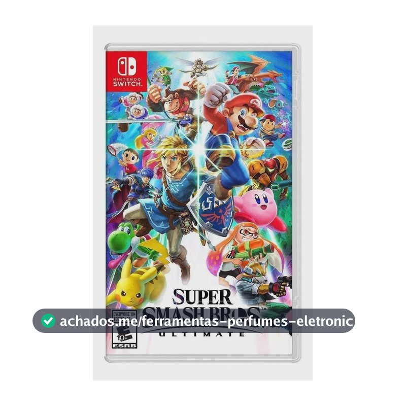 Super Smash Bros Ultimate Nintendo Switch Mídia Física