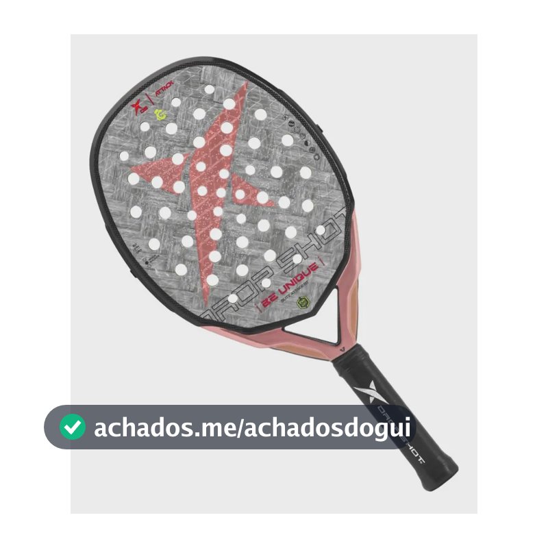 Raquete De Beach Tennis Drop Shot Blitz Attack Preto