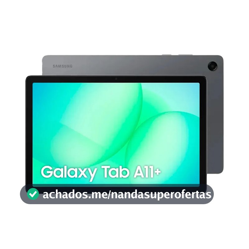 Tablet Samsung Galaxy Tab A11+, 128gb, 6gb Ram, Tela De 11 , Câmera Traseira 8mp, Wifi, Android 16