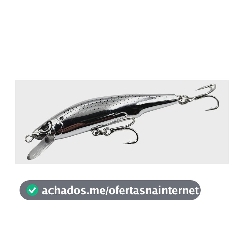 Isca Artificial Yara Sprint Minnow 7cm 6g Meia Água Floating Cor 55 Cromada