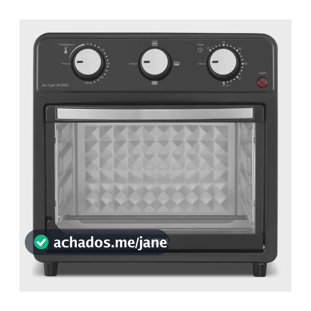 Air Fryer Bella Cuccina 12L 2 Grelhas 1700W BCFR05