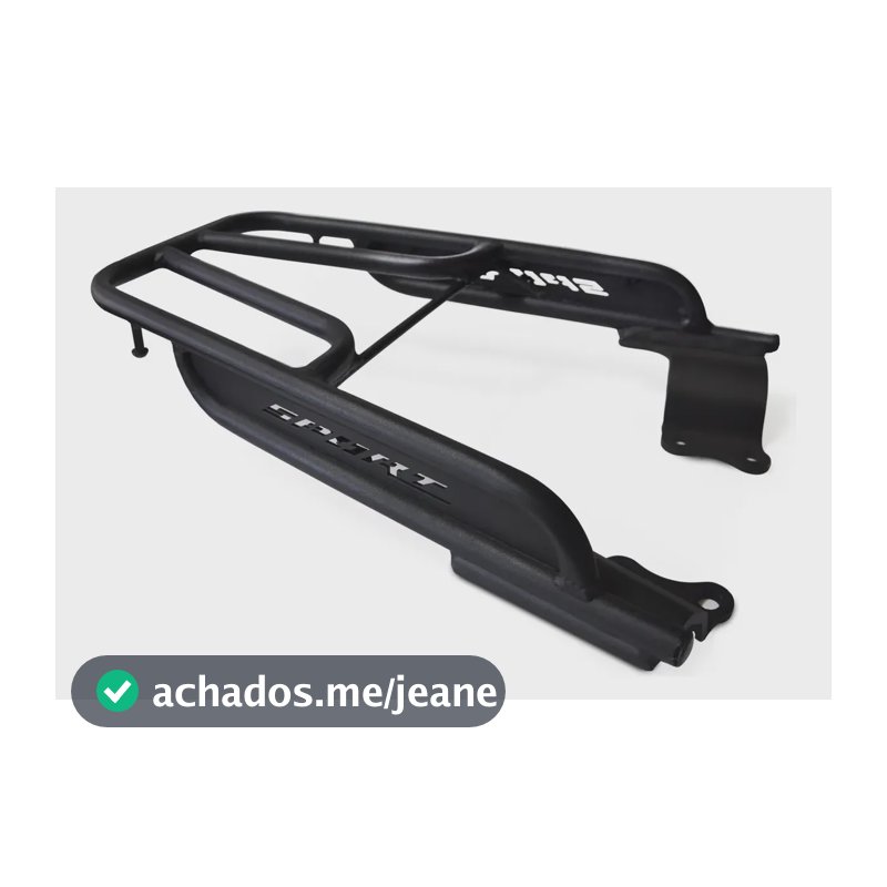 Bagageiro Yamaha Fazer Factor 125/150 (2014-2024) Preto