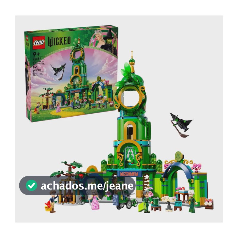 LEGO® Wicked Bem-vindo ao brinquedo Emerald City 75684