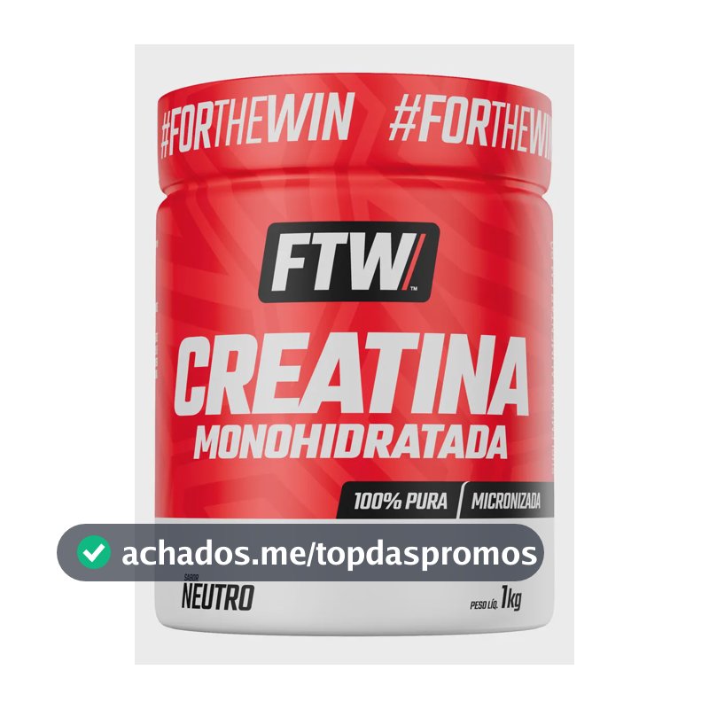 Creatina FTW em pó Sem sabor x 1kg