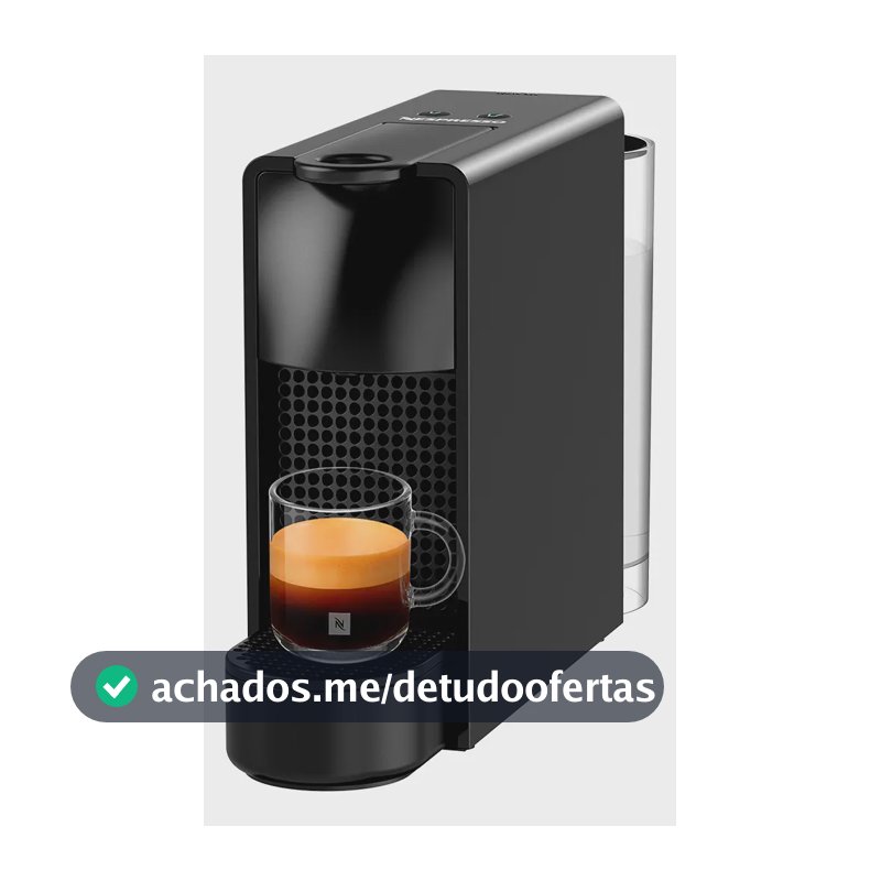 Cafeteira Nespresso Essenza Mini Preta 127V