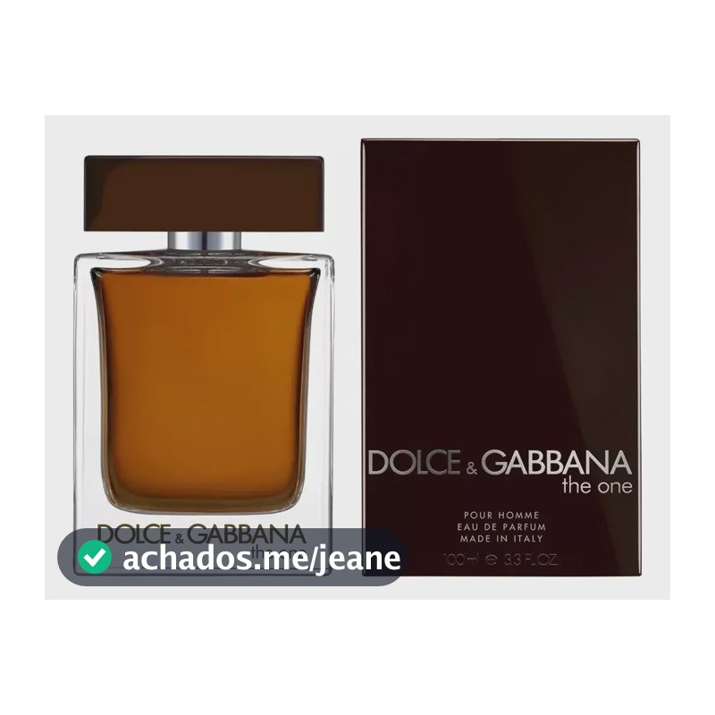 Perfume Dolce & Gabbana The One For Men Edp 100ml Masculino
