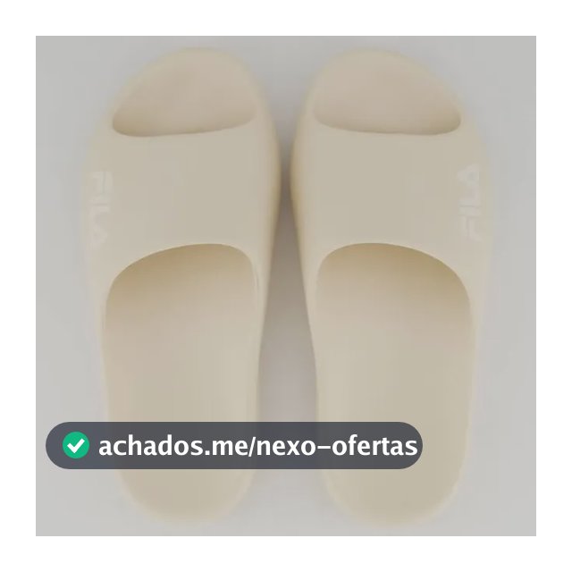 Chinelo Fila Drifter Foam Bege
